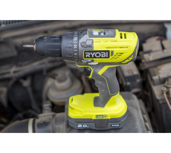 Компактная дрель-шуруповерт Ryobi ONE+ R18DD3-120S 5133003347 9