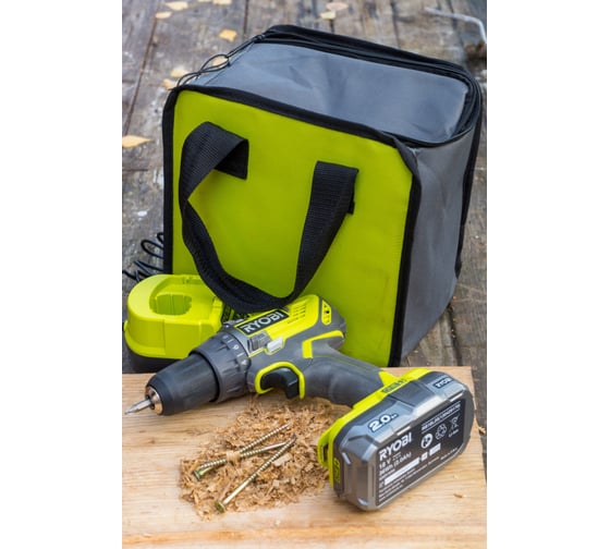 Компактная дрель-шуруповерт Ryobi ONE+ R18DD3-120S 5133003347 7