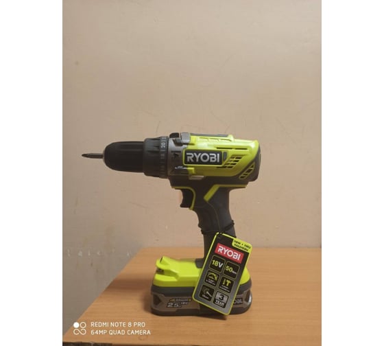Ударная дрель-шуруповерт Ryobi ONE+ R18PD31-225S 5133003433 9