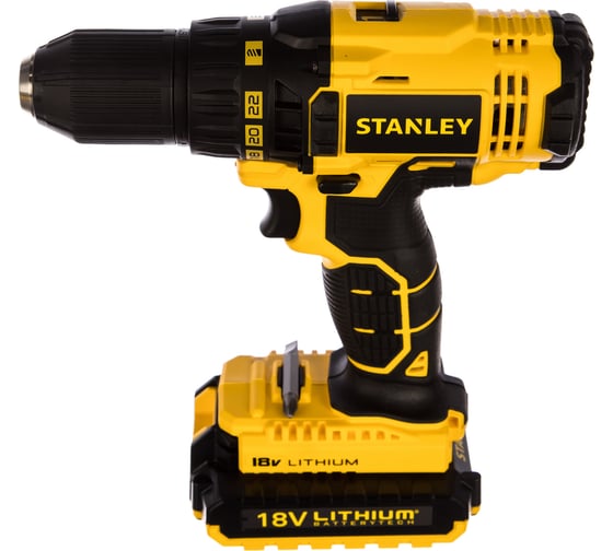 Дрель-шуруповерт Stanley SCD20S2K 5