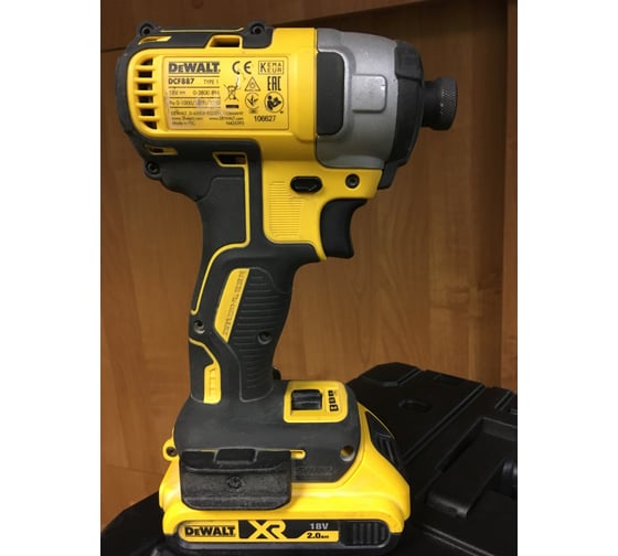 Бесщеточный импульсный шуруповерт DEWALT XR DCF887N 45