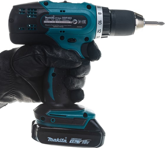 Аккумуляторная дрель-шуруповерт Makita DDF453SYX5 6