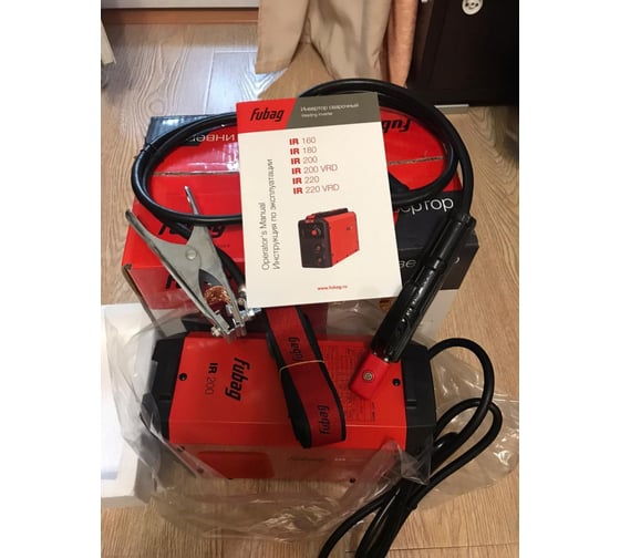 Сварочный инвертор FUBAG IR 200 10