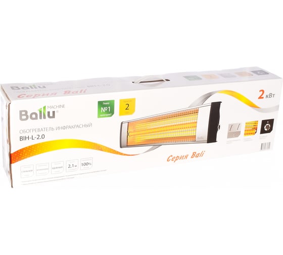 Инфракрасный обогреватель Ballu BIH-L-2.0 с терморегулятором 3
