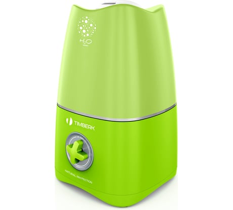 Ультразвуковой увлажнитель воздуха Timberk механика зеленый THU UL 15M (M3)