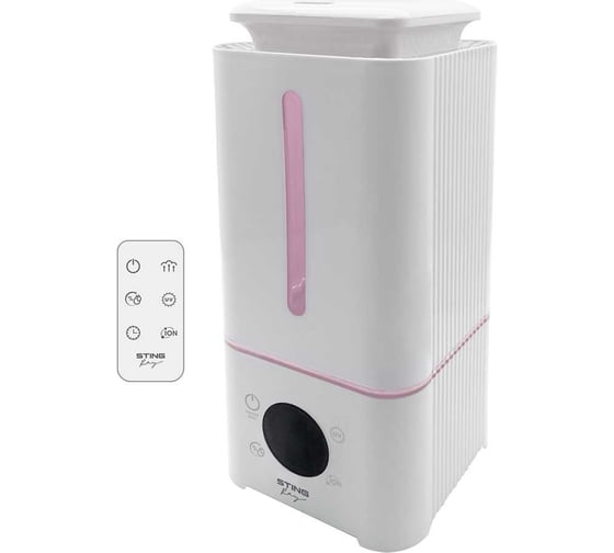 Увлажнитель воздуха STINGRAY ST-HF504B белый/розовый 43156 1