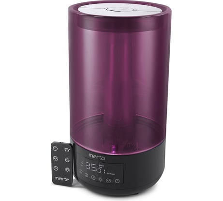 Увлажнитель воздуха MARTA фиолетовый чароит MT-2376ф