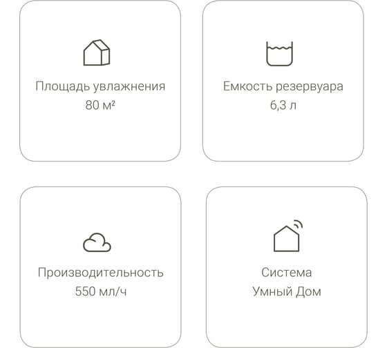 Ультразвуковой увлажнитель воздуха Stadler Form Eva WiFi white E-008