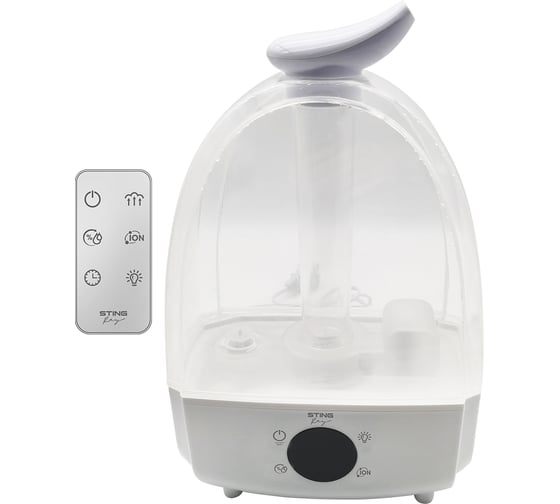Увлажнитель воздуха с ионизацией STINGRAY ST-HF501C белый 39797