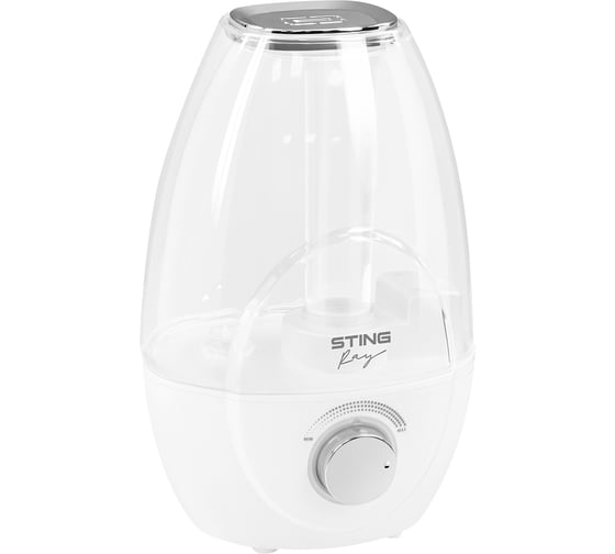 Увлажнитель воздуха STINGRAY ST-HF502A белый/серебряный хром 39738