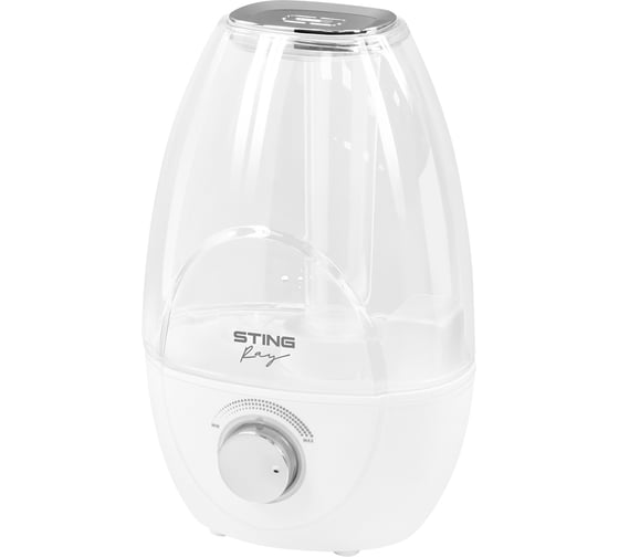 Увлажнитель воздуха STINGRAY ST-HF502A белый/серебряный хром 39738