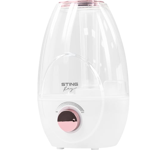 Увлажнитель воздуха STINGRAY ST-HF502A белый/розовый хром 44076