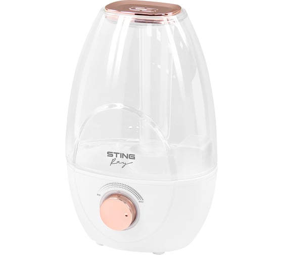 Увлажнитель воздуха STINGRAY ST-HF502A белый/медный хром 44074