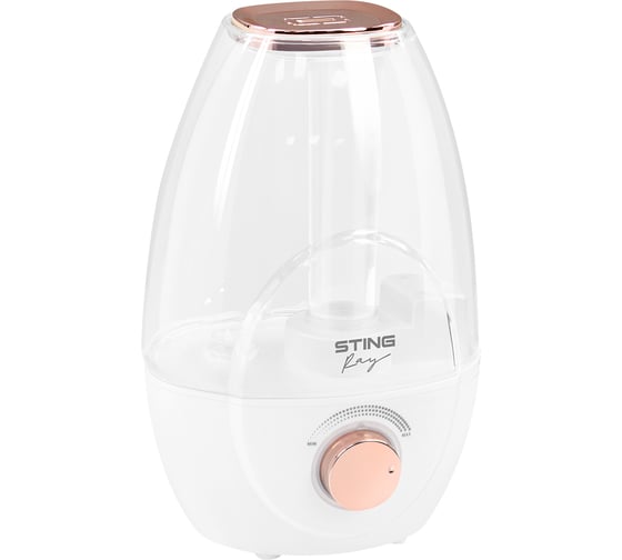 Увлажнитель воздуха STINGRAY ST-HF502A белый/медный хром 44074