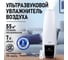 Увлажнитель воздуха с верхним заливом и УФ-лампой STINGRAY ST-HF503B белый/серебряный хром 39741 7