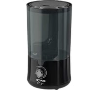 Увлажнитель воздуха с верхним заливом и антивирусной УФ-лампой STINGRAY ST-HF509A черный/черный хром 43745