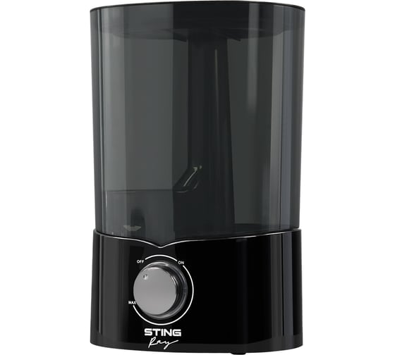 Увлажнитель воздуха с верхним заливом STINGRAY ST-HF510A черный/черный хром 43751