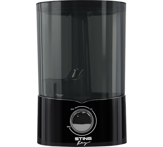 Увлажнитель воздуха с верхним заливом STINGRAY ST-HF510A черный/черный хром 43751