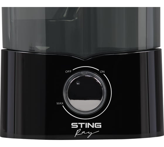 Увлажнитель воздуха с верхним заливом STINGRAY ST-HF510A черный/черный хром 43751
