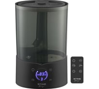 Увлажнитель воздуха с верхним заливом, УФ-лампой и ионизацией STINGRAY ST-HF510B черный/черный хром 43757
