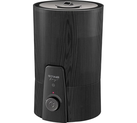 Увлажнитель воздуха с верхним заливом и антивирусной УФ-лампой STINGRAY ST-HF511C черное дерево/хром 43772