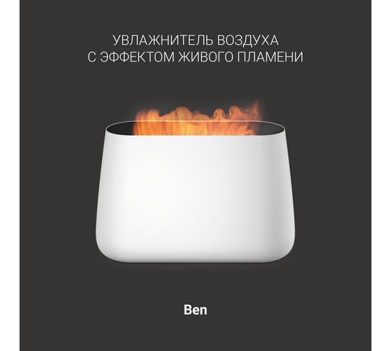 Ультразвуковой увлажнитель воздуха Stadler Form Ben white, B-001