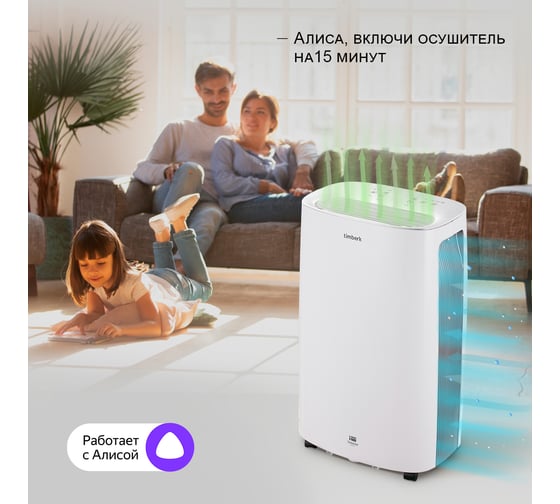 Осушитель воздуха Timberk 20L WIFI T-DH20-P55WF