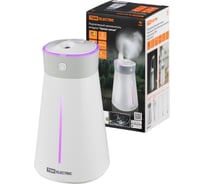 Портативный увлажнитель воздуха TDM ELECTRIC "Ареал мини", 0,38 л, RGB, насадки: вентилятор, ночник, белый, SQ4013-0001