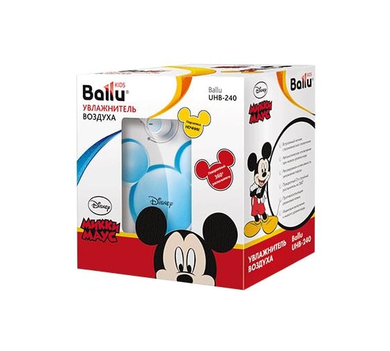 Ультразвуковой увлажнитель воздуха Ballu UHB-240, голубой Disney НС-1054836