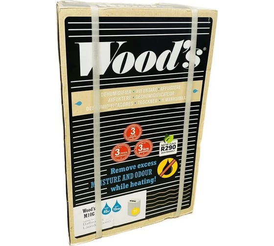 Осушитель воздуха с гигростатом и таймером Woods Швеция M10G