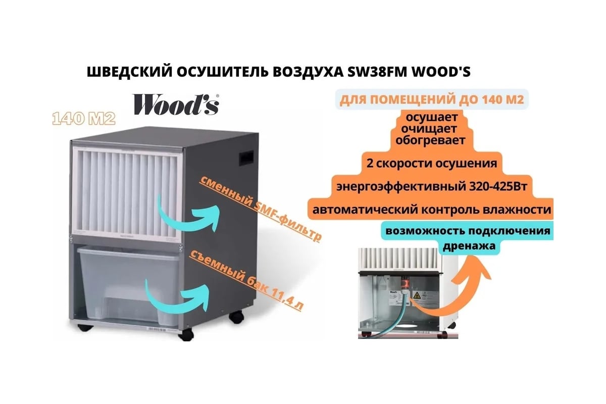 Осушители воздуха в фирменном магазине Ballu