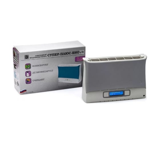 Электронный воздухоочиститель СУПЕР-ПЛЮС Био LCD ZET-003 LCD