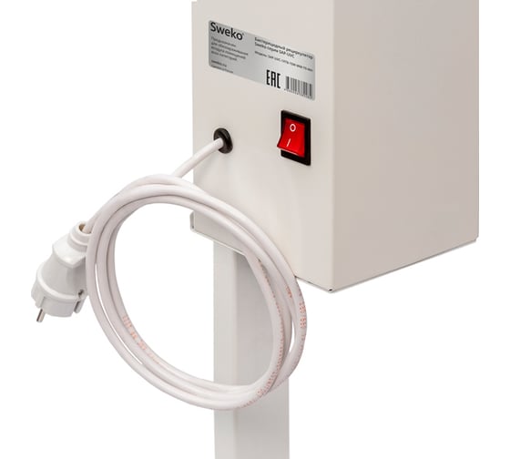 Бактерицидный рециркулятор воздуха Sweko 38936 45Вт, SAP-UVC-3XT8-15W-WM-T0-WH
