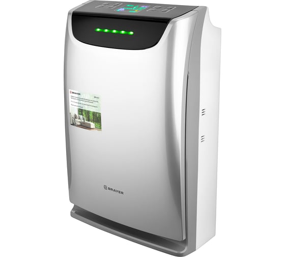Очиститель воздуха с ионизатором и увлажнителем BRAYER BR4901