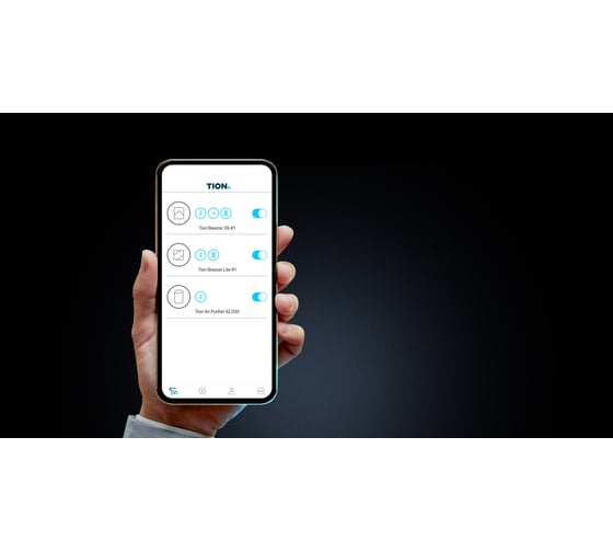 Очиститель воздуха TION IQ 200 Black 00-10029183