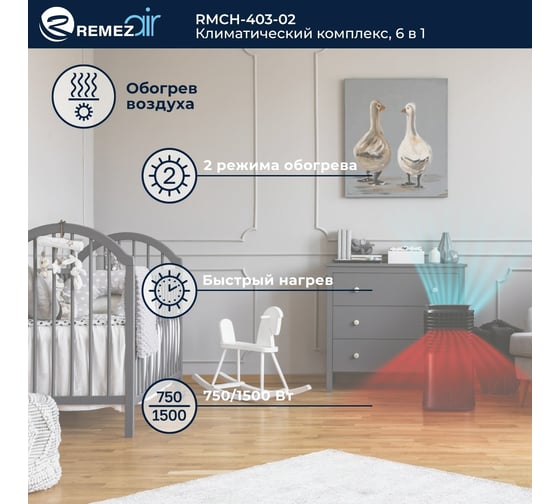 Климатический комплекс Remezair RMCH-403-02 ЦБ-00000302