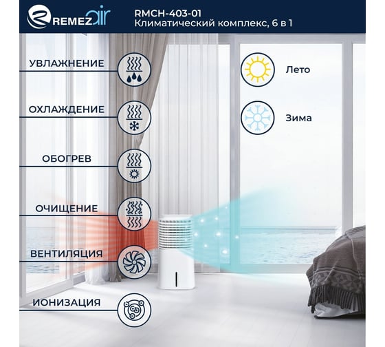 Климатический комплекс Remezair RMCH-403-01 ЦБ-00000301