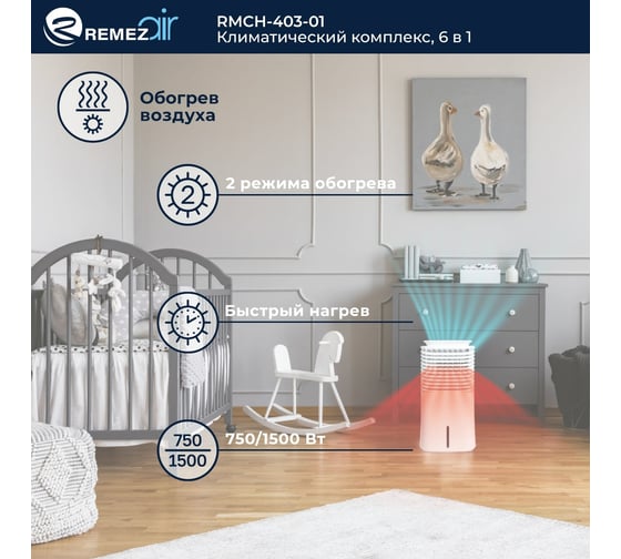 Климатический комплекс Remezair RMCH-403-01 ЦБ-00000301