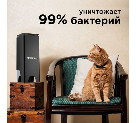 Ультрафиолетовый очиститель воздуха Redmond ОВУ-02 RAC-3709