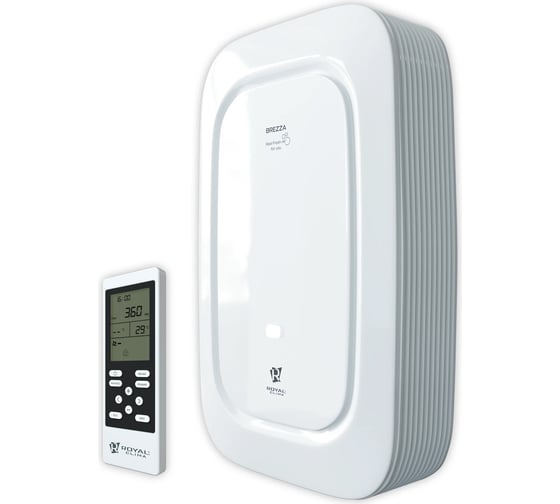 Приточно-очистительный комплекс Royal Clima BREZZA RCB 150 LUX + EH-1000 K/RCB 150 LUX/EH-1000 1