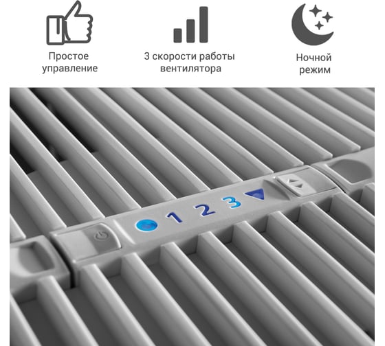 Увлажнитель-очиститель воздуха Venta белый LW45 weiss