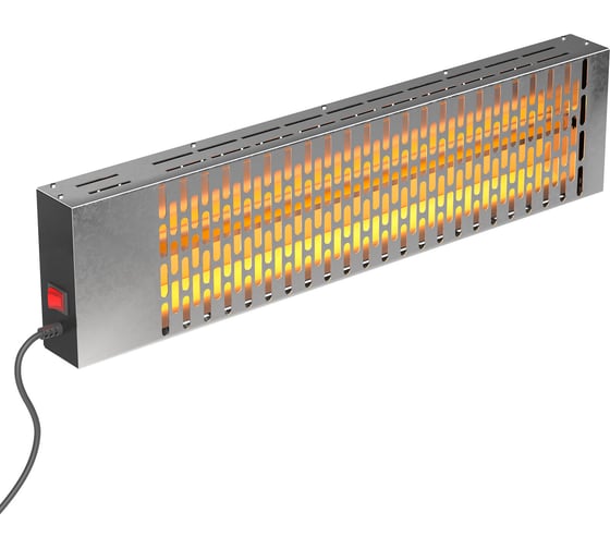 Инфракрасный обогреватель Zeder серия ReaHeat INOX KZ-1500MI-INOX
