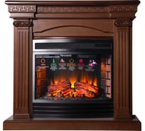 Каминокомплект InterFlame Афина ЕС с Panoramic 25 LED F/X Q темный дуб
