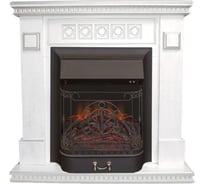 Каминокомплект InterFlame Остин Магия Magestic black Magestic bl белый