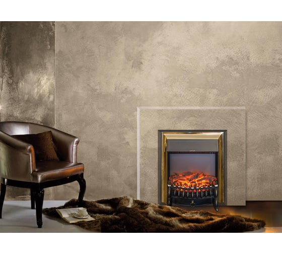 Электроочаг RealFlame Fobos Lux Brass 10013920
