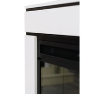 Каминокомплект ELEKAM beta с очагом pulsar 40 белый с черным (разборный) 10100067