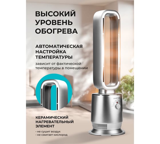 Тепловентилятор Galaxy Line gl 8179 2400вт, 7050381790