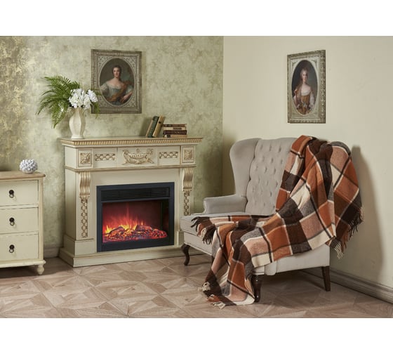 Комплект RealFlame CORSICA 26 LUX WT + MOONBLAZE BL 10016369