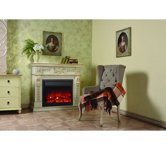Комплект RealFlame CORSICA 26 LUX WT + MOONBLAZE BL 10016369
