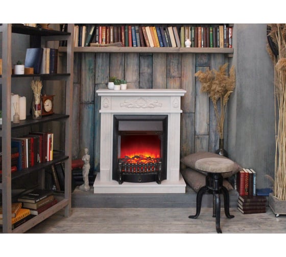 Комплект RealFlame ADELAIDA STD/EUG WT + Fobos lux 10015025